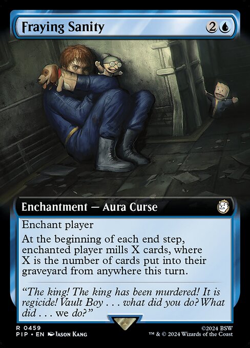 Fraying Sanity [Extended Artwork Foil]