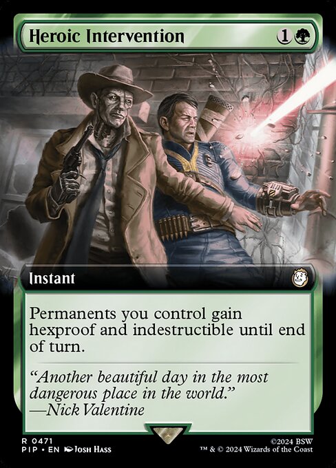 Heroic Intervention [Extended Artwork Foil]