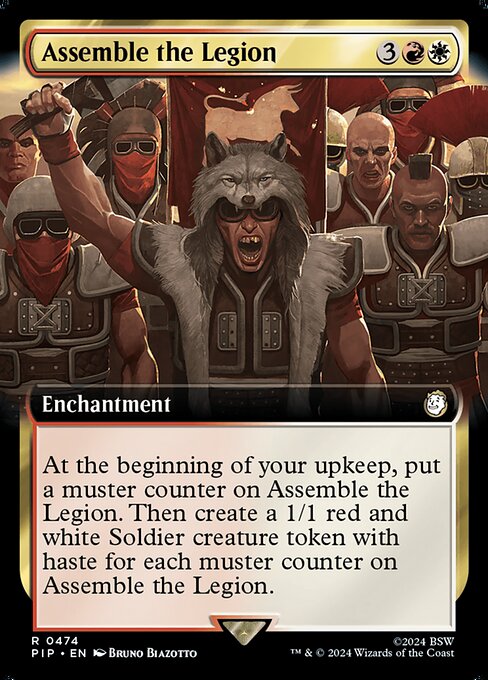 Assemble the Legion [Extended Artwork Foil]