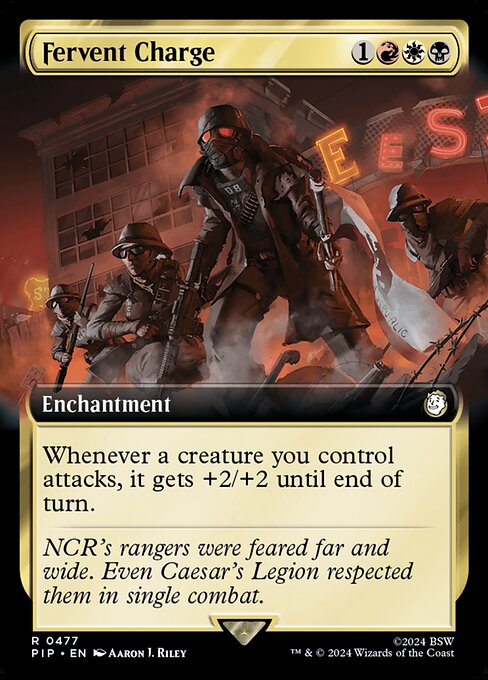 Fervent Charge [Extended Artwork Foil]