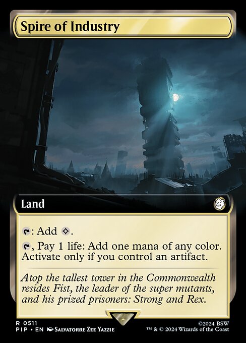 Spire of Industry [Extended Artwork Foil]