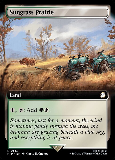 Sungrass Prairie [Extended Artwork Foil]
