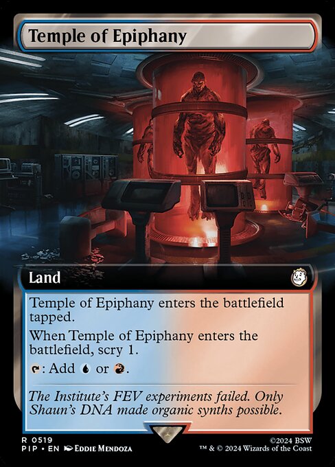 Temple of Epiphany [Extended Artwork Foil]