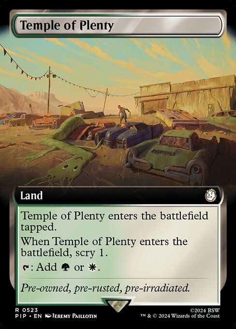 Temple of Plenty [Extended Artwork Foil]