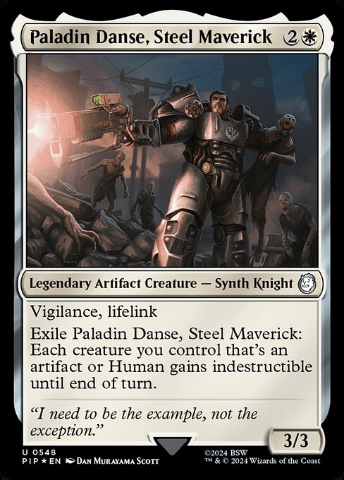 Paladin Danse, Steel Maverick [Surge Foil]