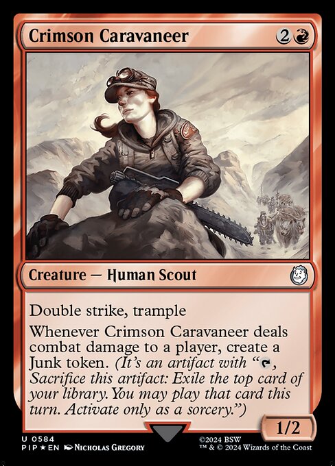 Crimson Caravaneer [Surge Foil]