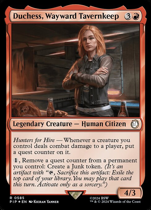 Duchess, Wayward Tavernkeep [Surge Foil]