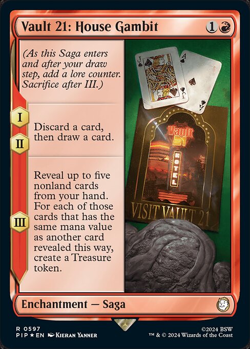 Vault 21: House Gambit [Surge Foil]