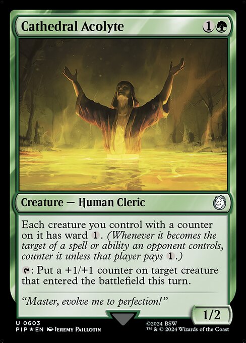 Cathedral Acolyte [Surge Foil]