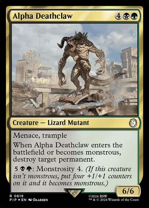 Alpha Deathclaw [Surge Foil]