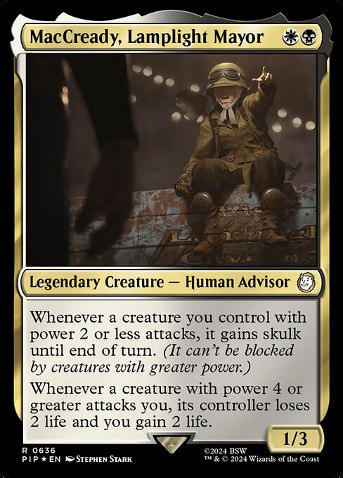 MacCready, Lamplight Mayor [Surge Foil]