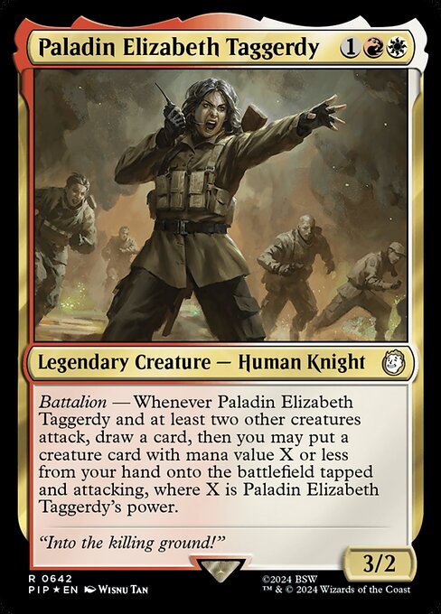 Paladin Elizabeth Taggerdy [Surge Foil]