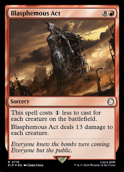 Blasphemous Act [Surge Foil]