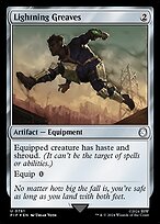 Lightning Greaves [Surge Foil]