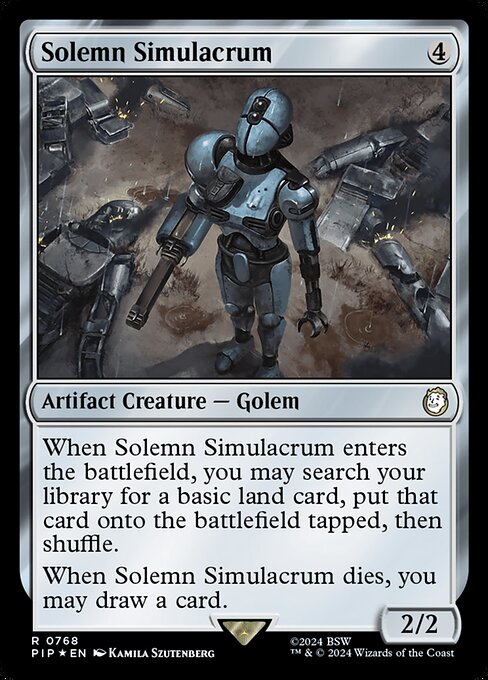 Solemn Simulacrum [Surge Foil]
