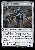Solemn Simulacrum [Surge Foil]