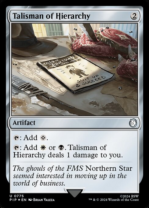 Talisman of Hierarchy [Surge Foil]