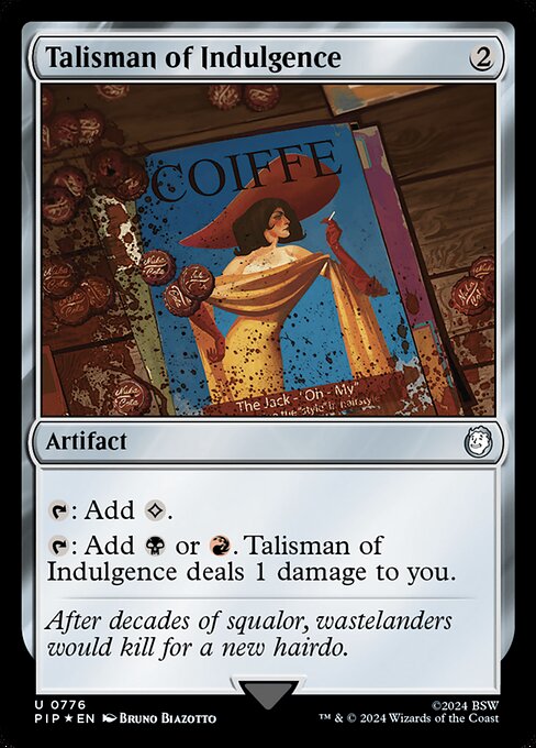 Talisman of Indulgence [Surge Foil]