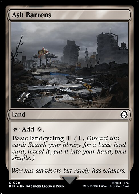 Ash Barrens [Surge Foil]
