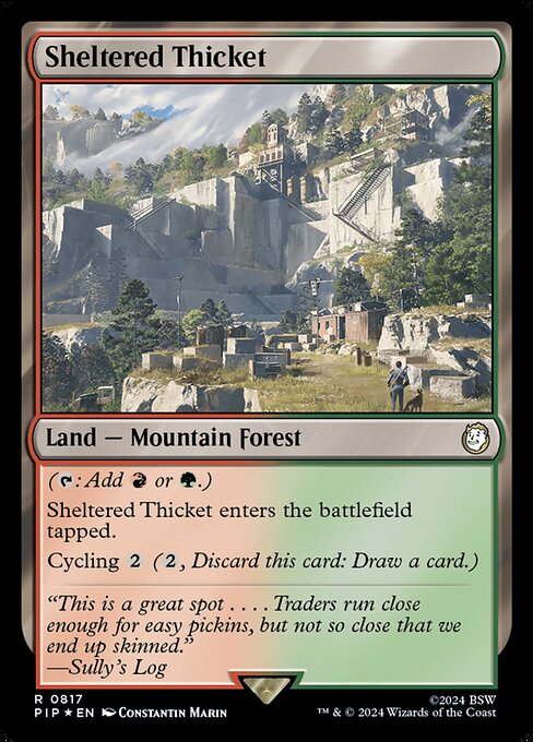 Sheltered Thicket [Surge Foil]