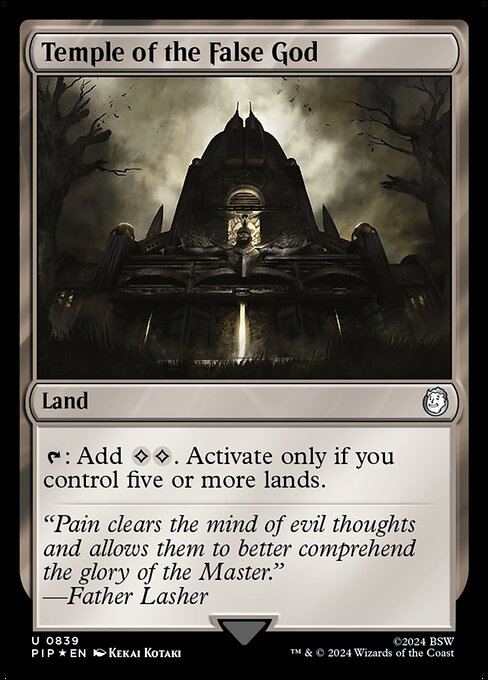 Temple of the False God [Surge Foil]