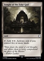 Temple of the False God [Surge Foil]