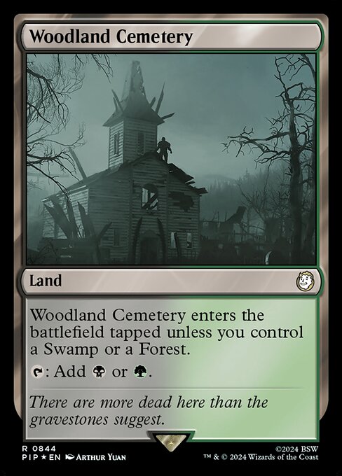 Woodland Cemetery [Surge Foil]