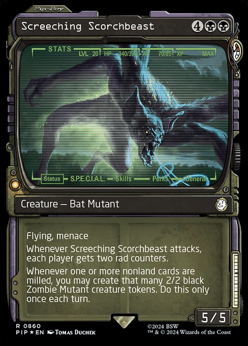Screeching Scorchbeast [Surge Foil]