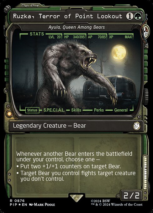 Ruzka, Terror of Point Lookout (Ayula, Queen Among Bears) [Surge Foil]