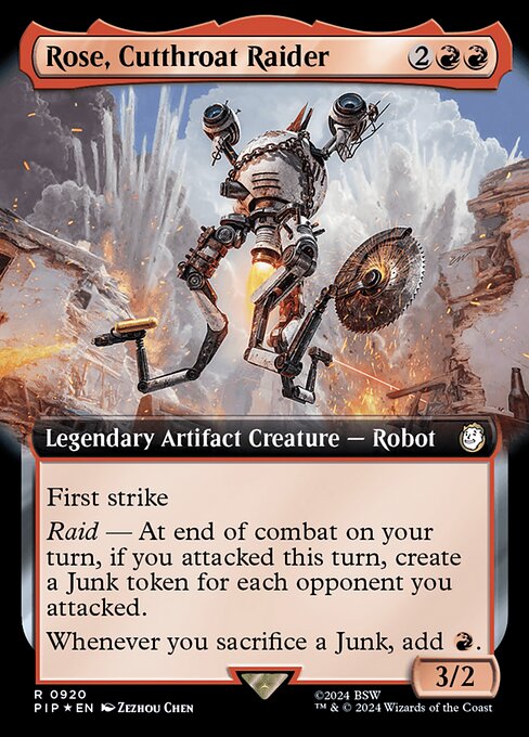 Rose, Cutthroat Raider [Surge Foil]