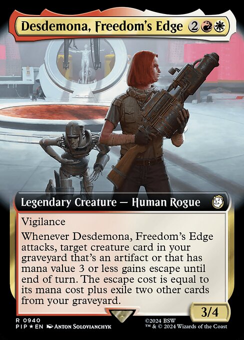 Desdemona, Freedom's Edge [Surge Foil]
