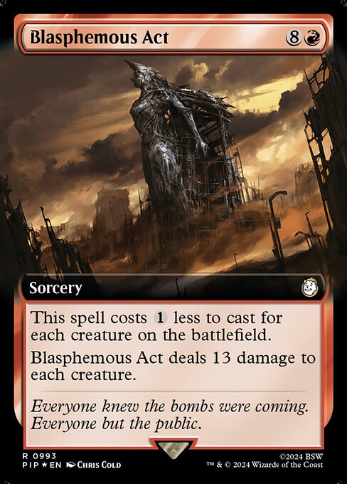 Blasphemous Act [Surge Foil]