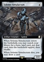 Solemn Simulacrum [Surge Foil]