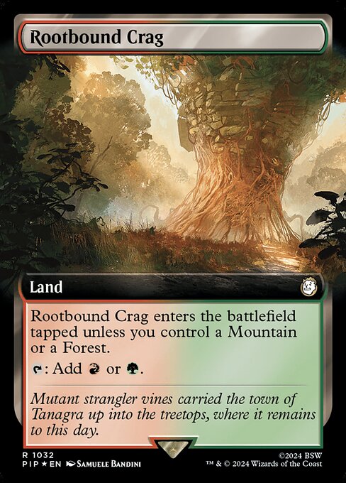 Rootbound Crag [Surge Foil]
