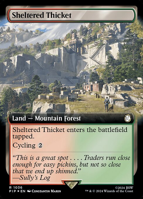 Sheltered Thicket [Surge Foil]