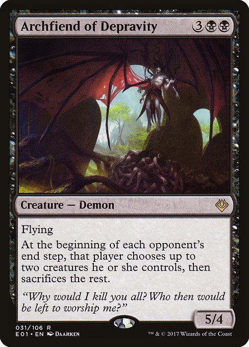 Archfiend of Depravity [Foil]