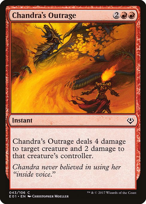 Chandra's Outrage [Foil]