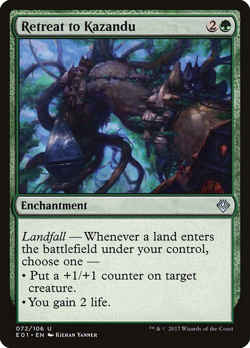 Retreat to Kazandu [Foil]