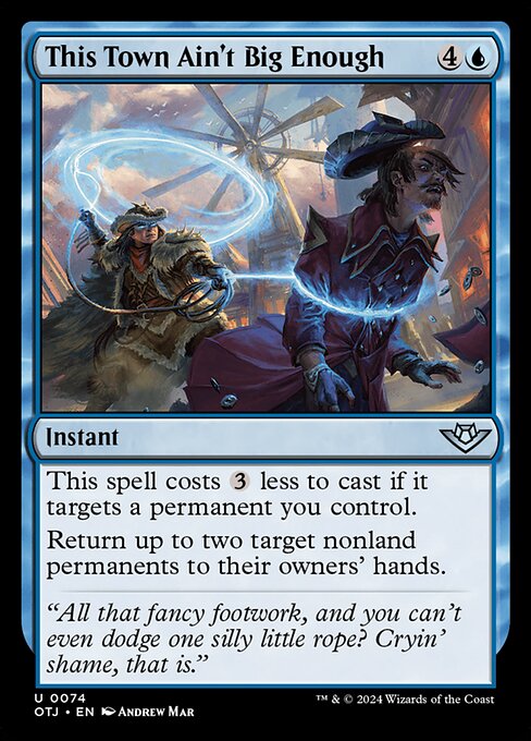 This Town Ain't Big Enough [Foil]