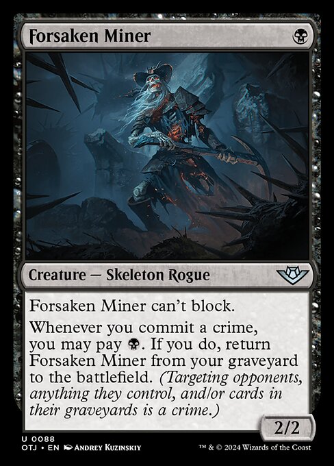 Forsaken Miner [Foil]