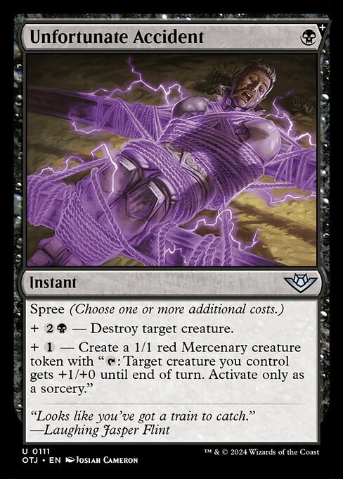 Unfortunate Accident [Foil]