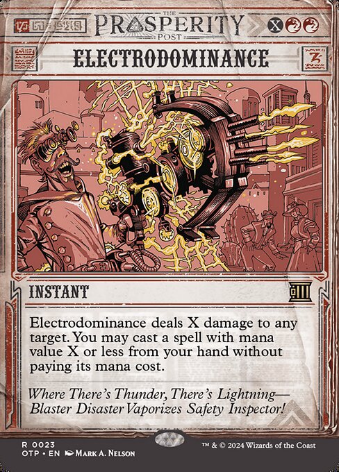 Electrodominance [Borderless Showcase Foil]