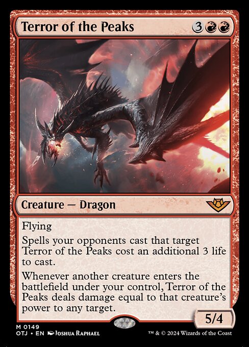 Terror of the Peaks [Foil]
