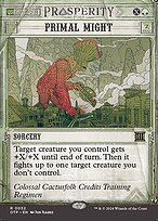 Primal Might [Borderless Showcase]