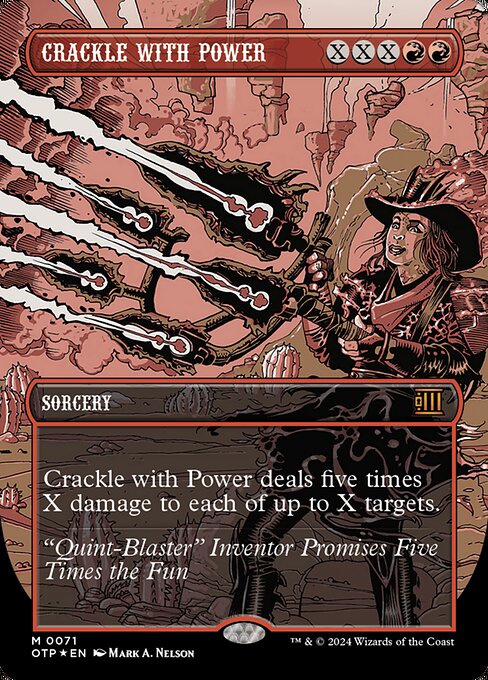 Crackle with Power [Borderless Foil]