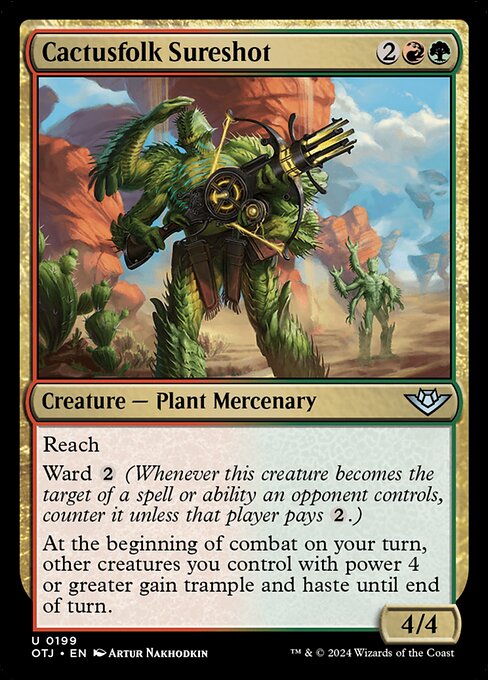 Cactusfolk Sureshot [Foil]