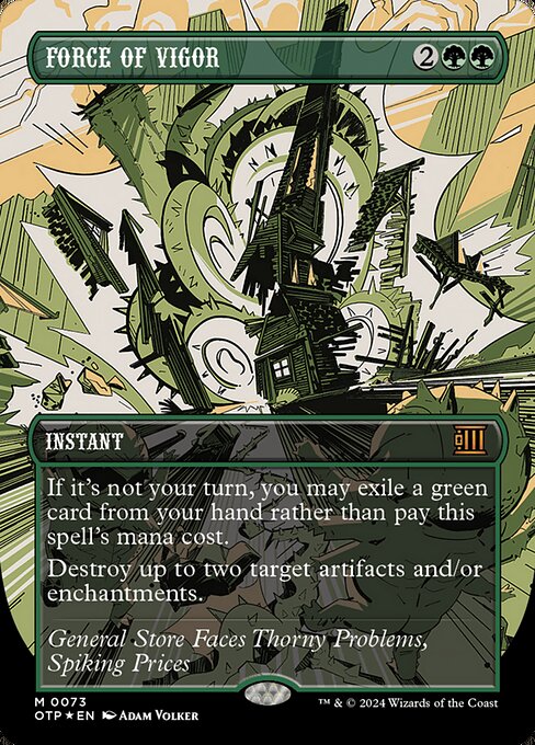Force of Vigor [Borderless Foil]