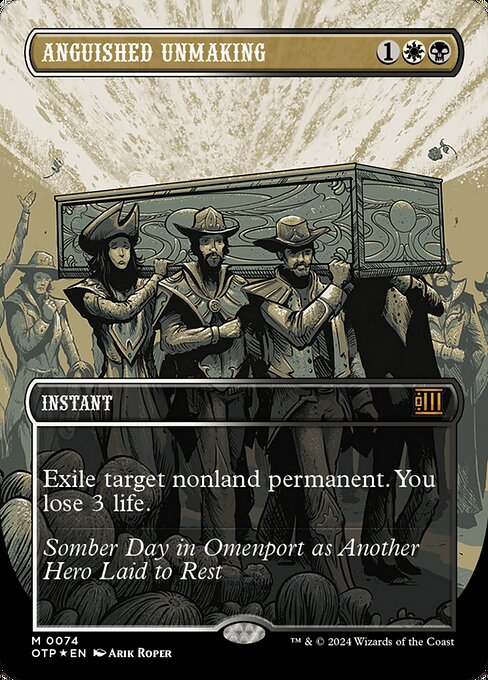 Anguished Unmaking [Borderless Foil]