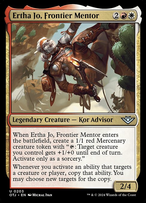Ertha Jo, Frontier Mentor [Foil]