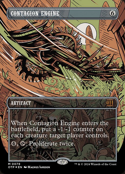 Contagion Engine [Borderless Foil]